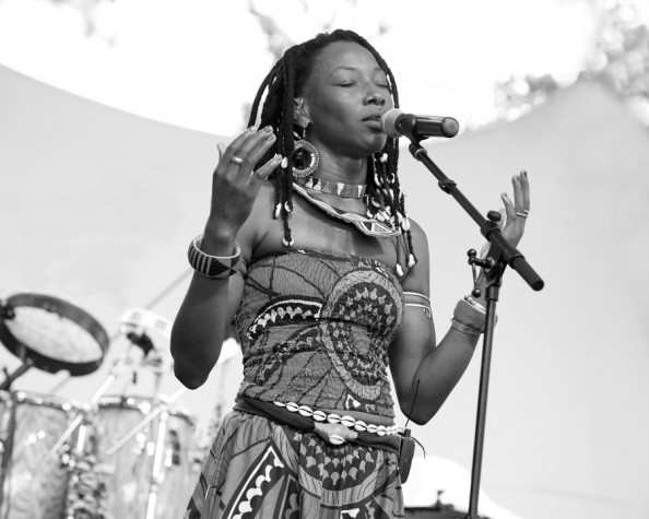 Fatoumata Diawara - Paris Jazz Festival - 20 juillet 2014