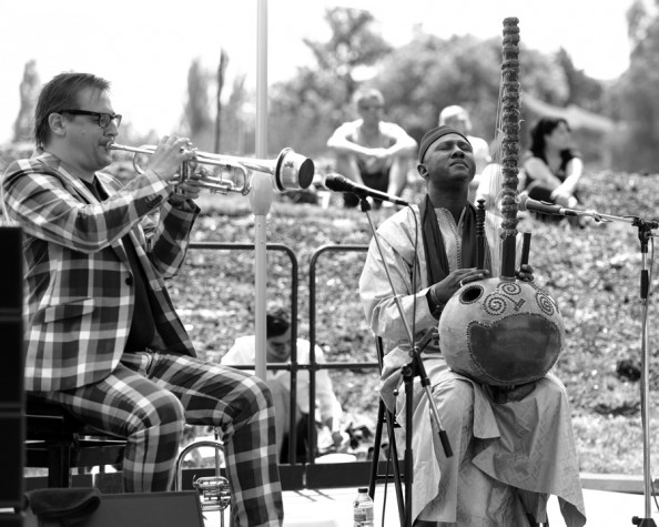 Goetze et Cissoko - Paris Jazz Festival - 22 juin 2014