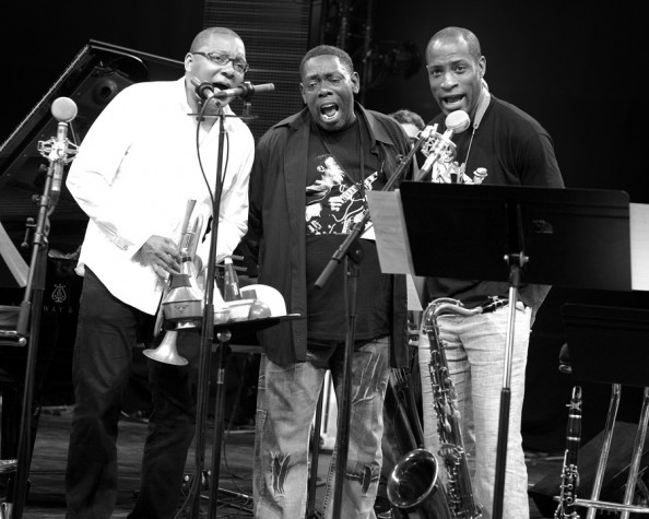 Marsalis-Peterson-Blanding - Jazz in Marciac - 4 août 2012