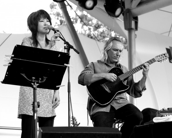 Winsberg et Sun Nah - Paris Jazz Festival - 17 juillet 2011