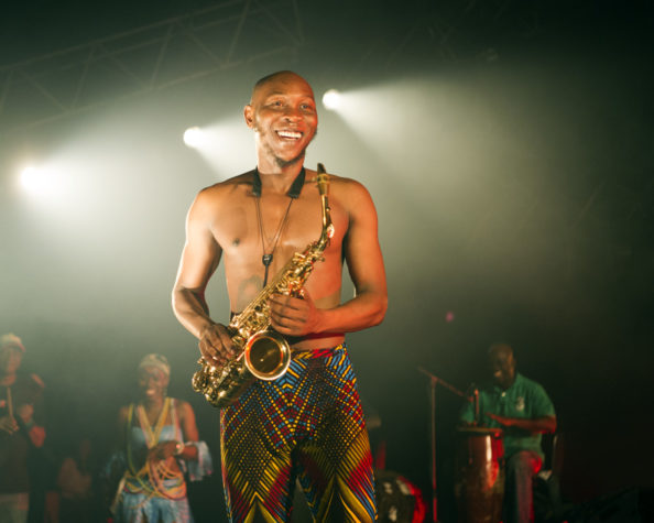 Seun Kuti - 100% Afrique - La Villette - Paris - 1er avril 2017
