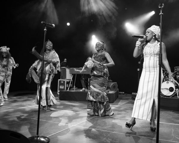 Amazones d'Afrique - Banlieues Bleues - Aubervilliers - 17 mars 2018